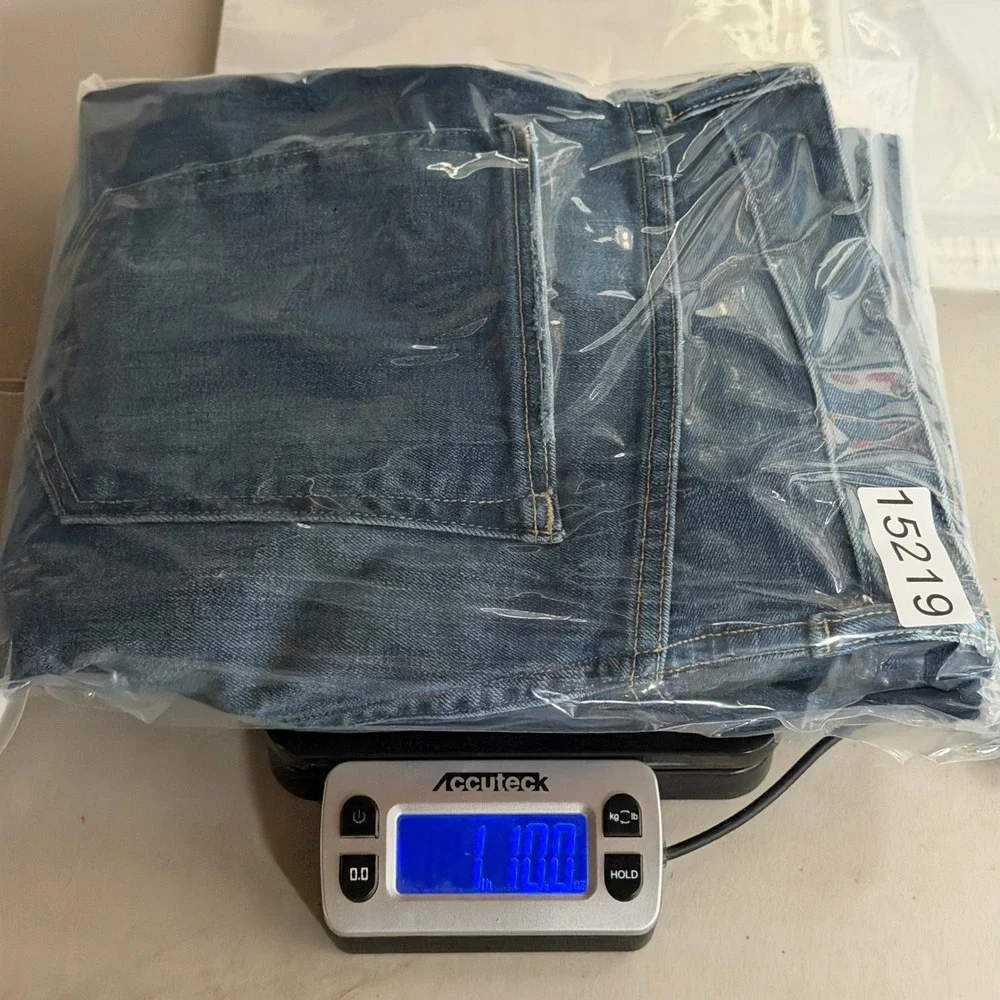 Banana Republic Trooper Fit White Oak Cone Denim Jeans Blue 36x34 797201-00